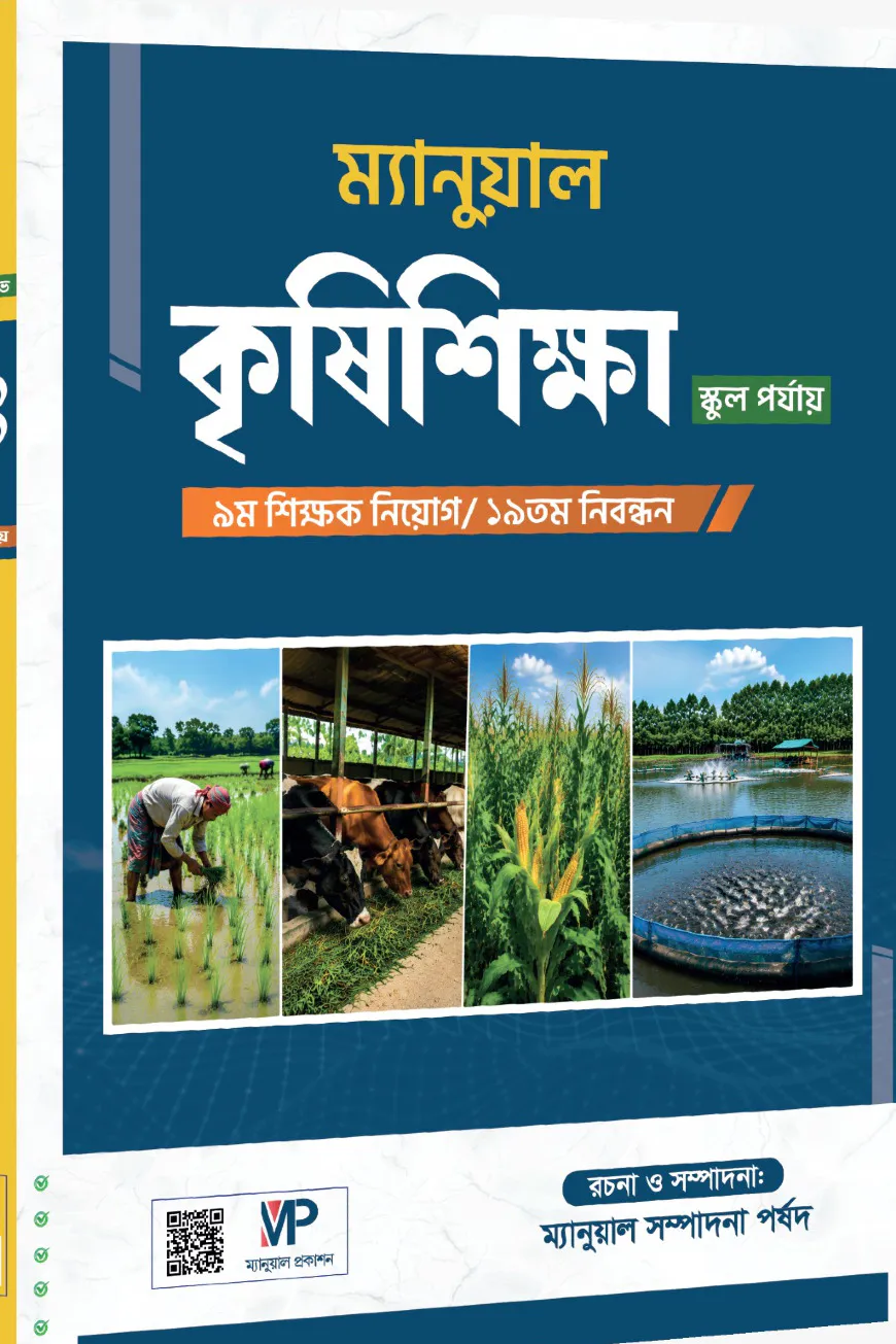 ৯ম শিক্ষক নিয়োগ ম্যানুয়াল সাবজেক্টিভ কৃষিশিক্ষা -MCQ ও ভাইভা