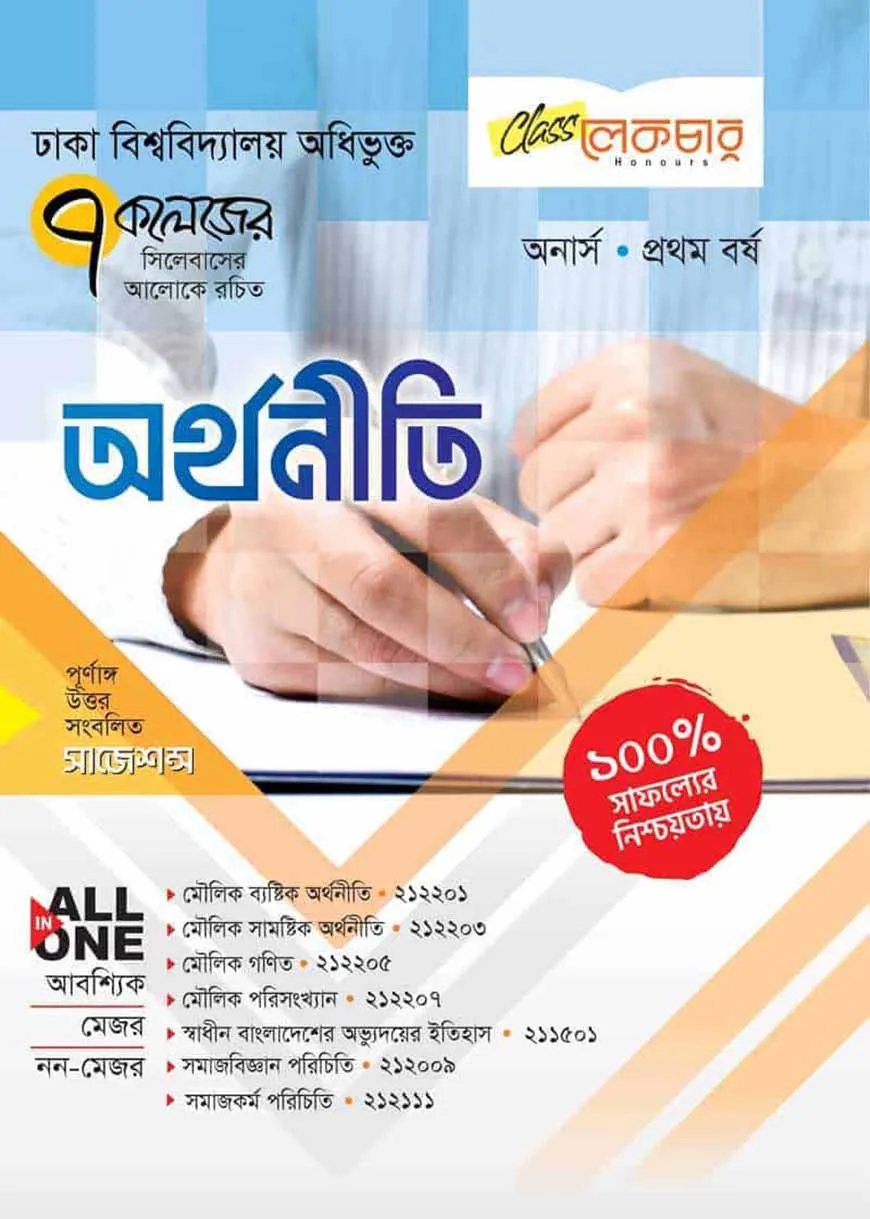 লেকচার অর্থনীতি অনার্স ১ম বর্ষ (সাত কলেজ)