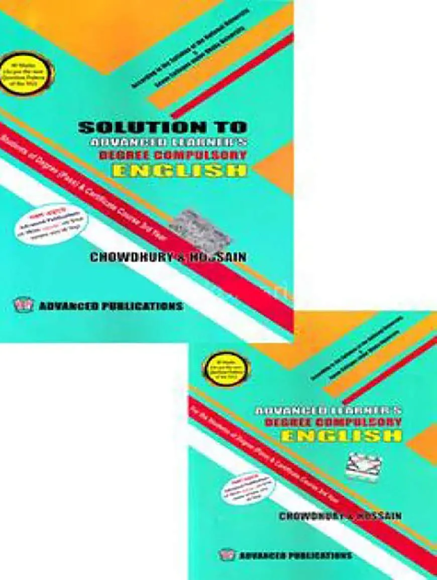 Advanced Learner's Degree Compulsory English - With Soloution