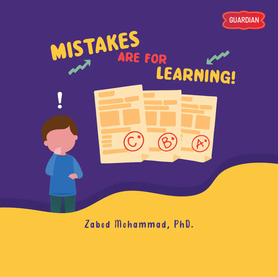 Mistakes are for learning