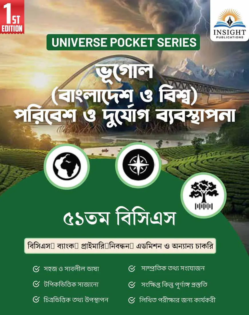 ভূগোল (বাংলাদেশ ও বিশ্ব), পরিবেশ ও দুর্যোগ ব্যবস্থাপনা ৫১ তম বিসিএস