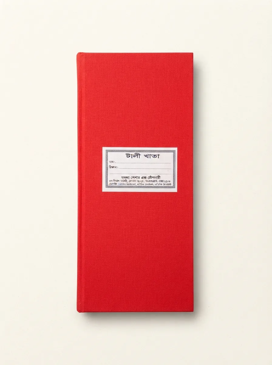 টালী খাতা Tali note book