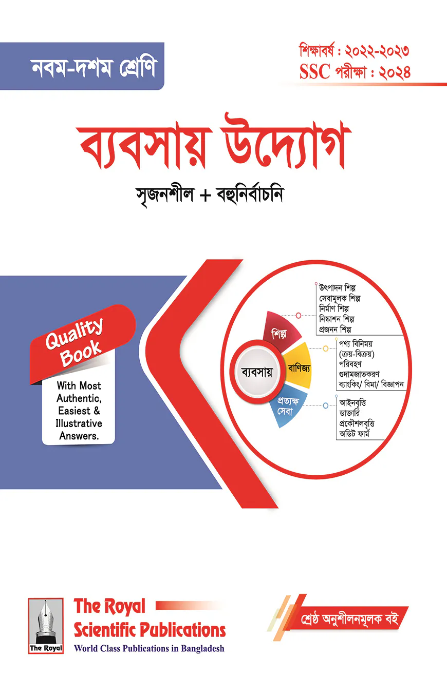 ব্যাবসায় উদ্যোগ (৯ম-১০ম শ্রেণি)-2024