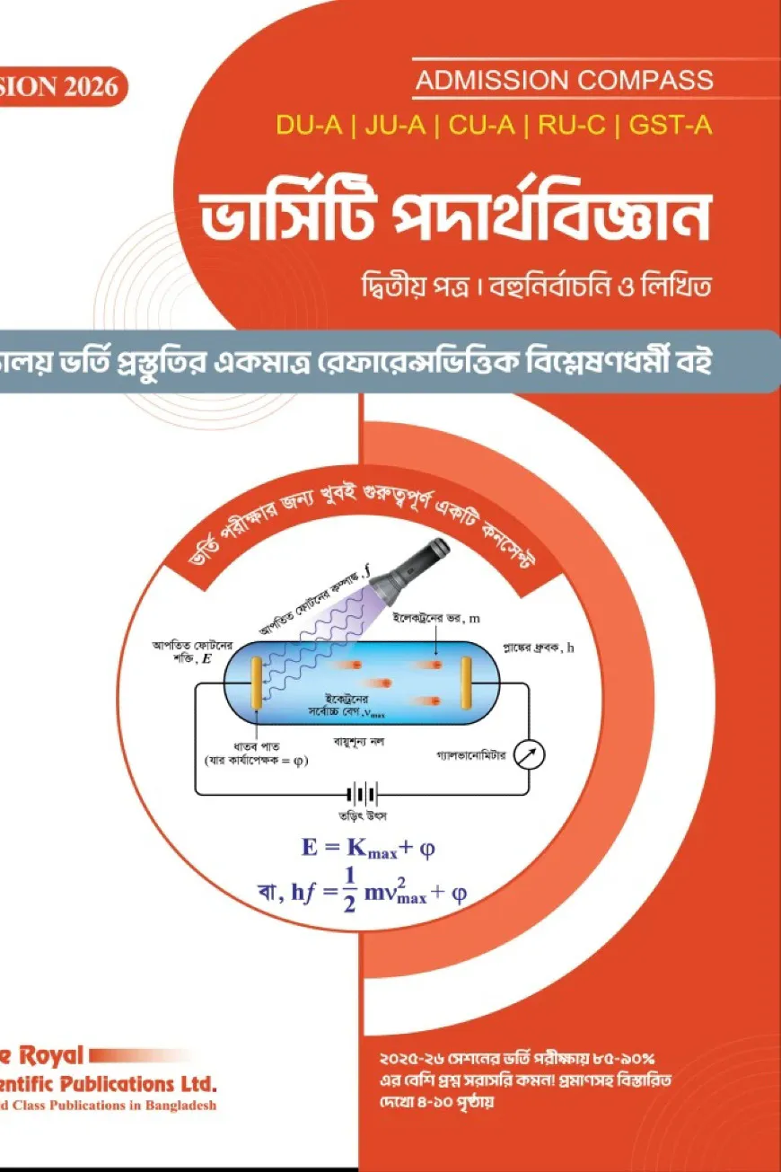 ভার্সিটি পদার্থবিজ্ঞান দ্বিতীয় পত্র (২০২৬-২৭)