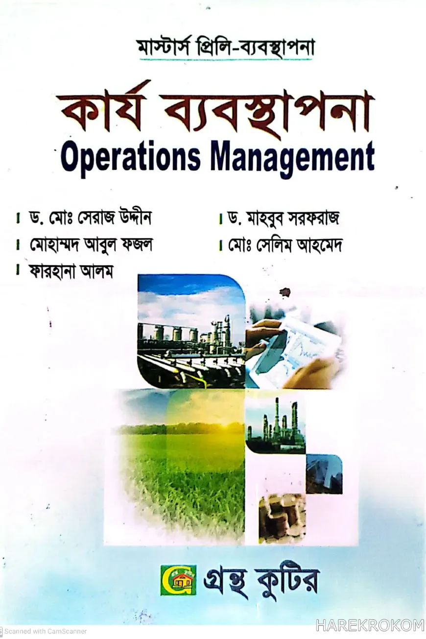 কার্য ব্যবস্থাপনা - মাস্টার্স প্রিলি - ব্যবস্থাপনা বিভাগ - কোড-৪১২৬০৩