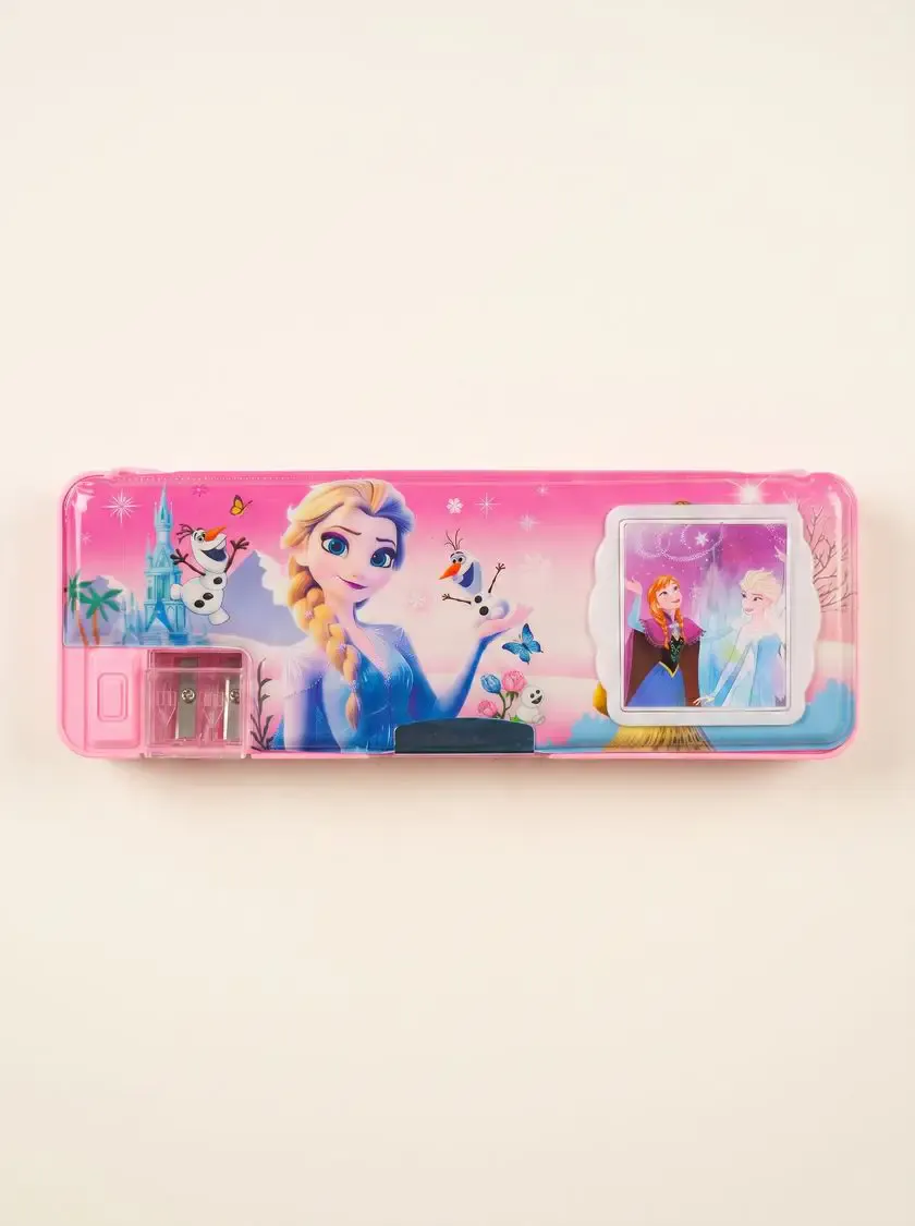 Pencil Box with Calculator & Dual Sharpener for Kids for School পেনসিল বক্স সাথে ক্যালকুলাটা ফর কিডস স্কুল