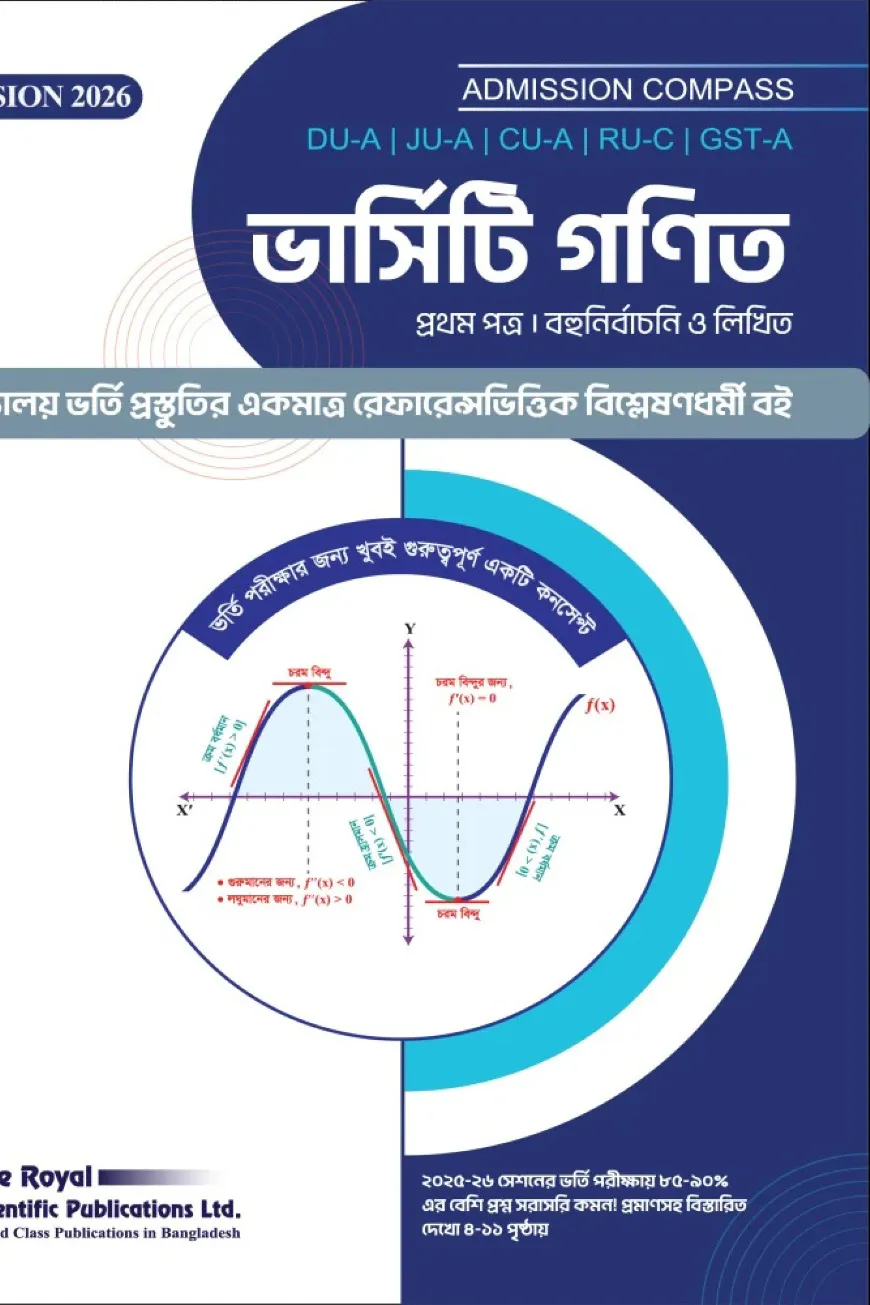 ভার্সিটি গণিত ১ম পত্র (২০২৬-২৭)