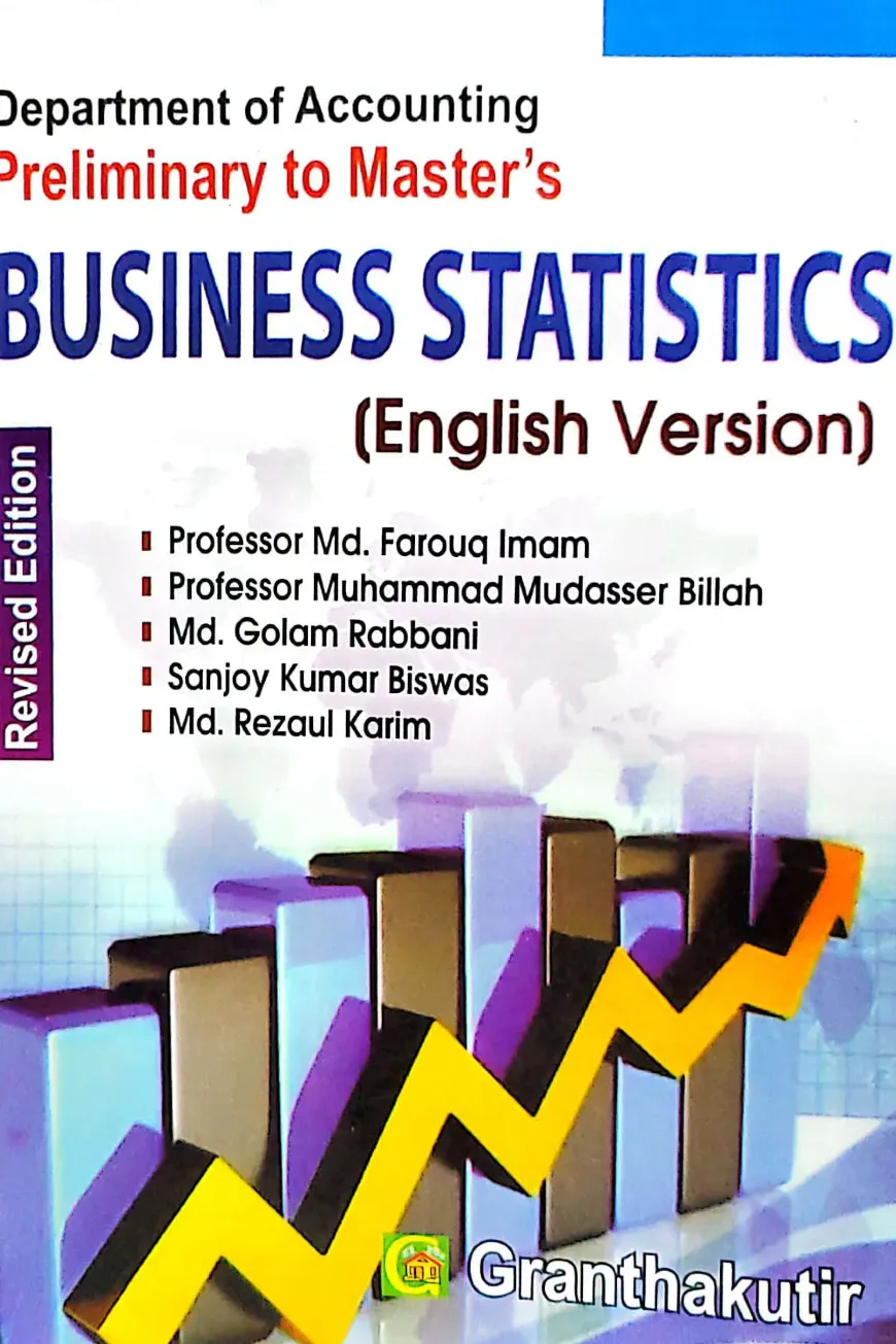 Business statistics English Version(ব্যবসা পরিসংখ্যান) - মাস্টার্স প্রিলিমিনারি - কোড-৪১২৫০৭