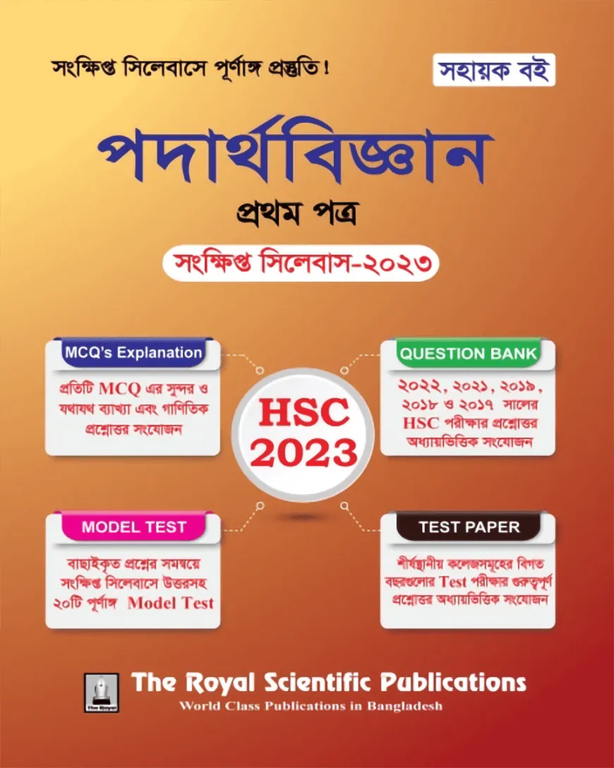 Physics 1st Paper HSC Short Syllabus 2024